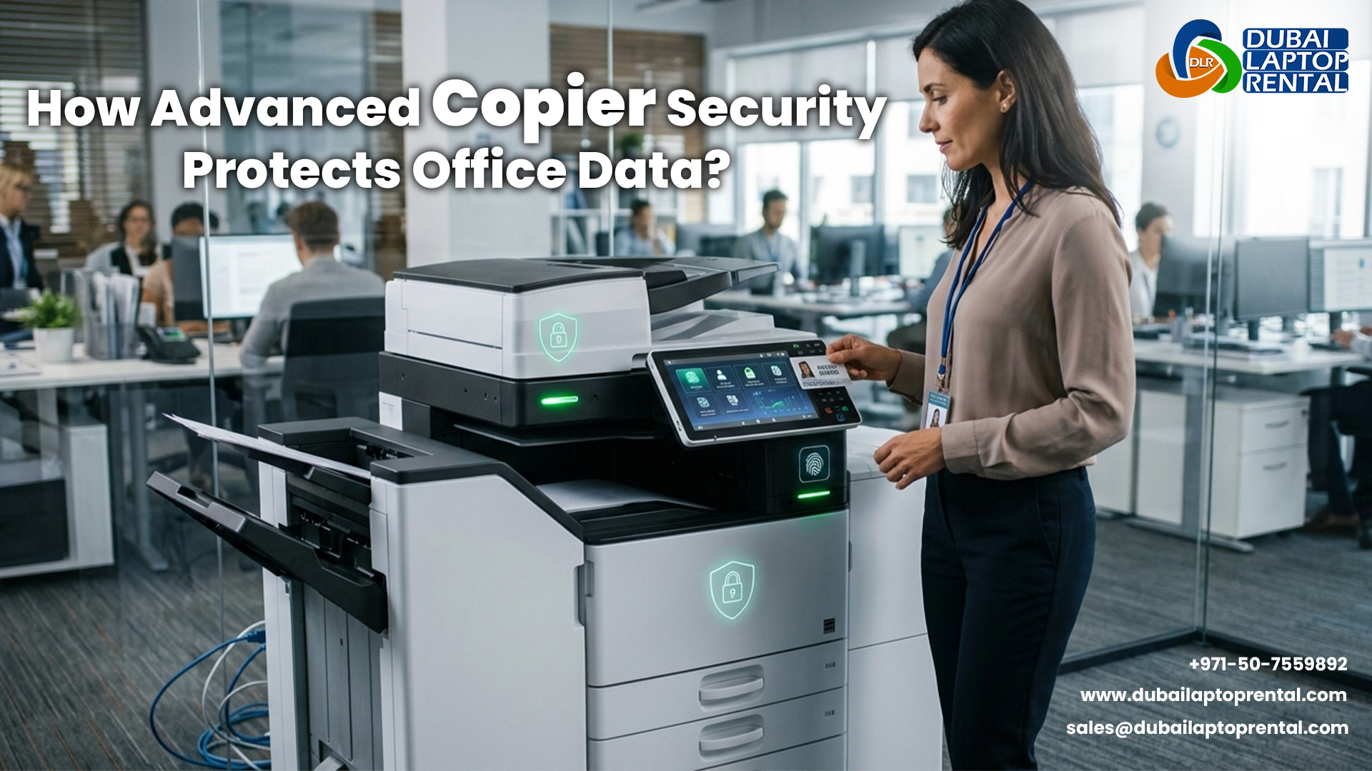 How Advanced Copier Security Protects Office Data?